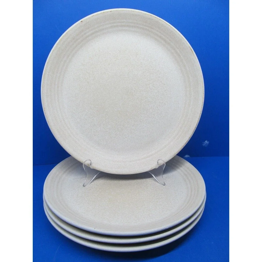 Pottery Barn Larkin Portugal Set Of 4 Sand 10 1/2